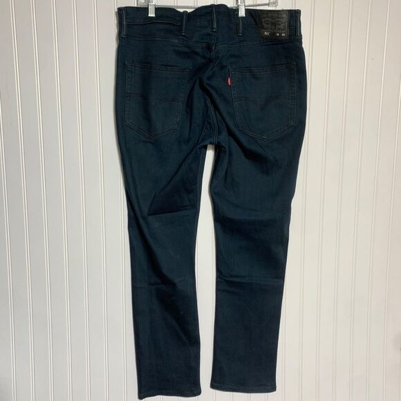 Levis 511 Jeans Mens 38x30 Slim Fit Medium Wash Stretch Casual Classic - Picture 2 of 7